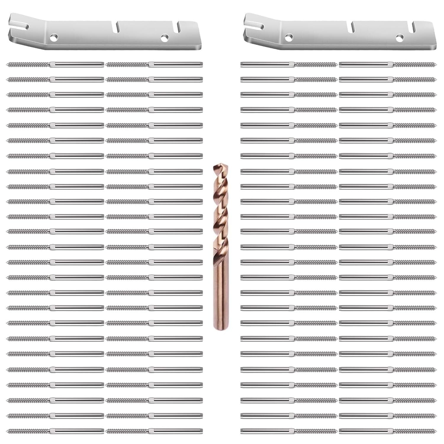 Durable 3/16” Swage Lag Screws & Tools - Railing Hardware for Decks & Stairs