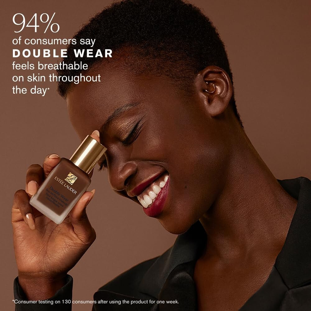 24-Hour Long-Wear Liquid Foundation - Matte Finish, Buildable Coverage, 1 Fl Oz