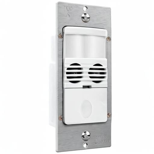 Smart Motion Sensor Switch - Ultrasonic & PIR Dual Tech for Accurate Lighting