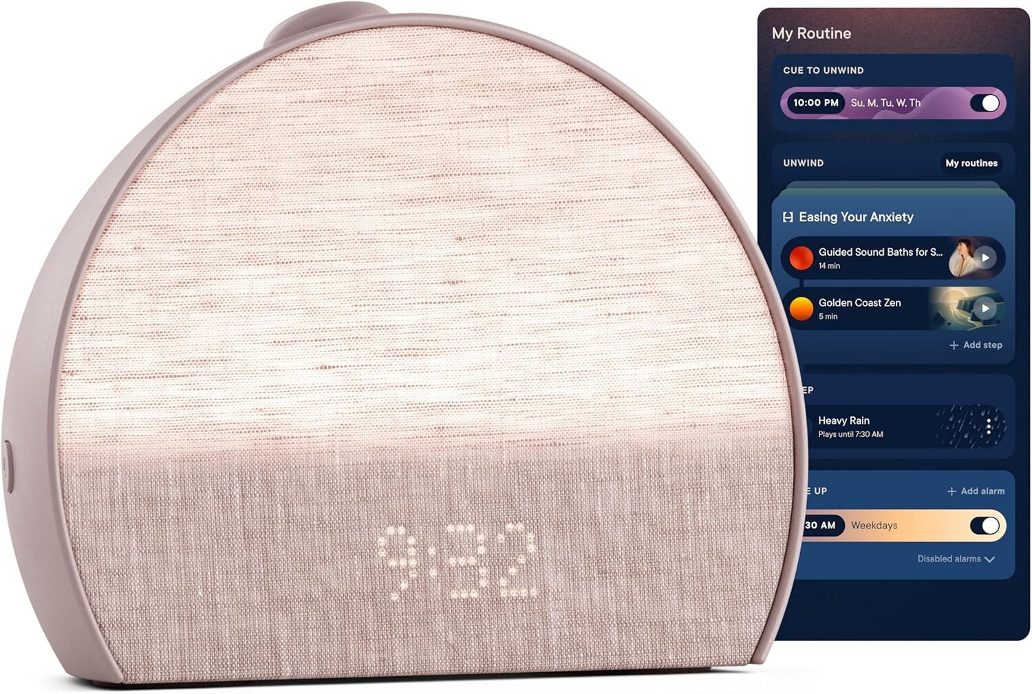 Elegant Sunrise Alarm & Sound Machine - Enhance your Sleep Routine Naturally