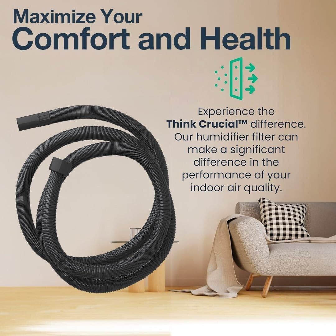 Cost-Effective 10-Foot Replacement Hose for Shop-Vac with 2-1/4 Inch Openings