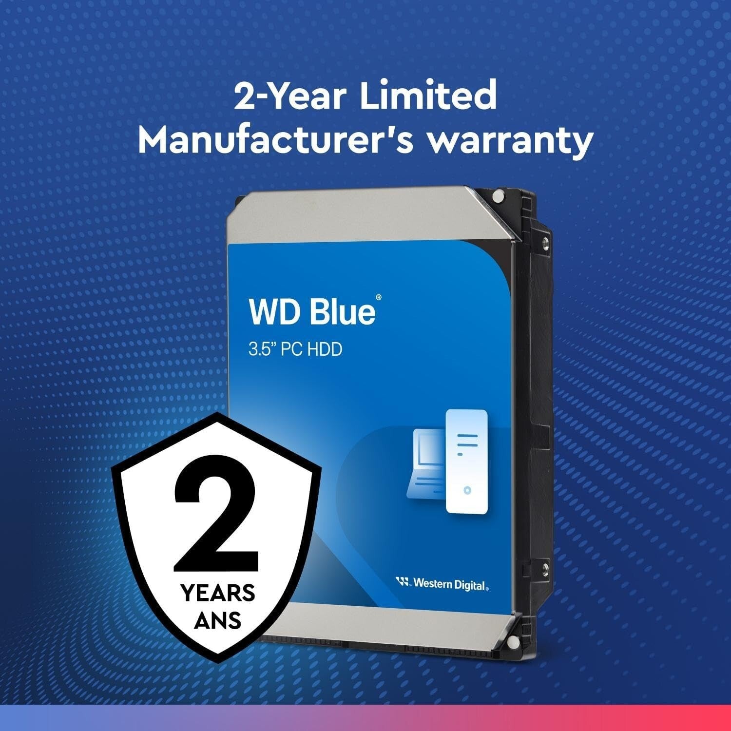 Dependable 1TB WD Blue Hybrid Drive – SATA 6 Gb/s, Perfect for Everyday Use