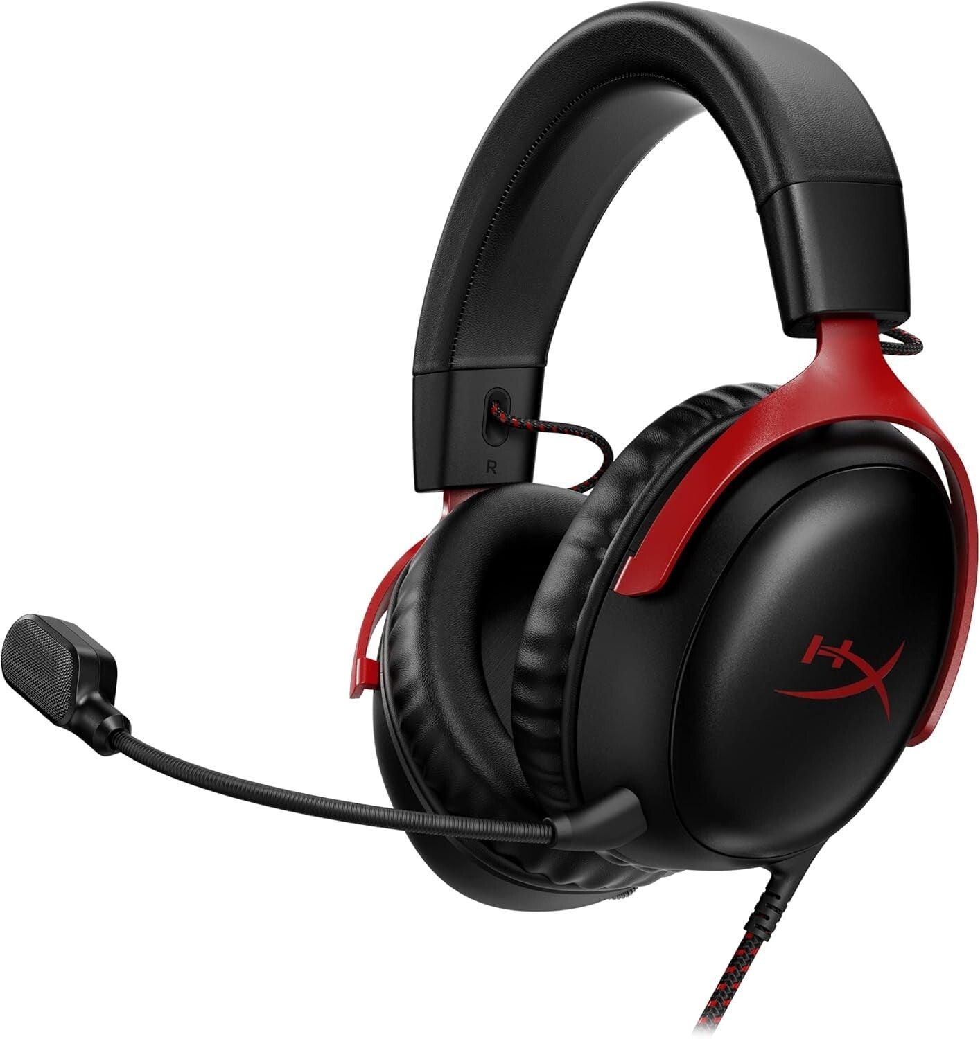 Durable Cloud III Wired Gaming Headset – 53mm Drivers & Noise-Cancelling Mic