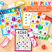 Load image into Gallery viewer, 12 Colors Washable Dot Markers with Activity Books - Safe Art Supplies for Kids