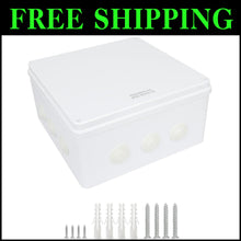 Load image into Gallery viewer, Electrical Junction Box with IP65 Rating - Compact 11.8" x 11.8" for Any Project