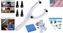 Load image into Gallery viewer, Heavy-Duty Adjustable Gland Nut Wrench with Pins for Hydraulic Cylinder Repair