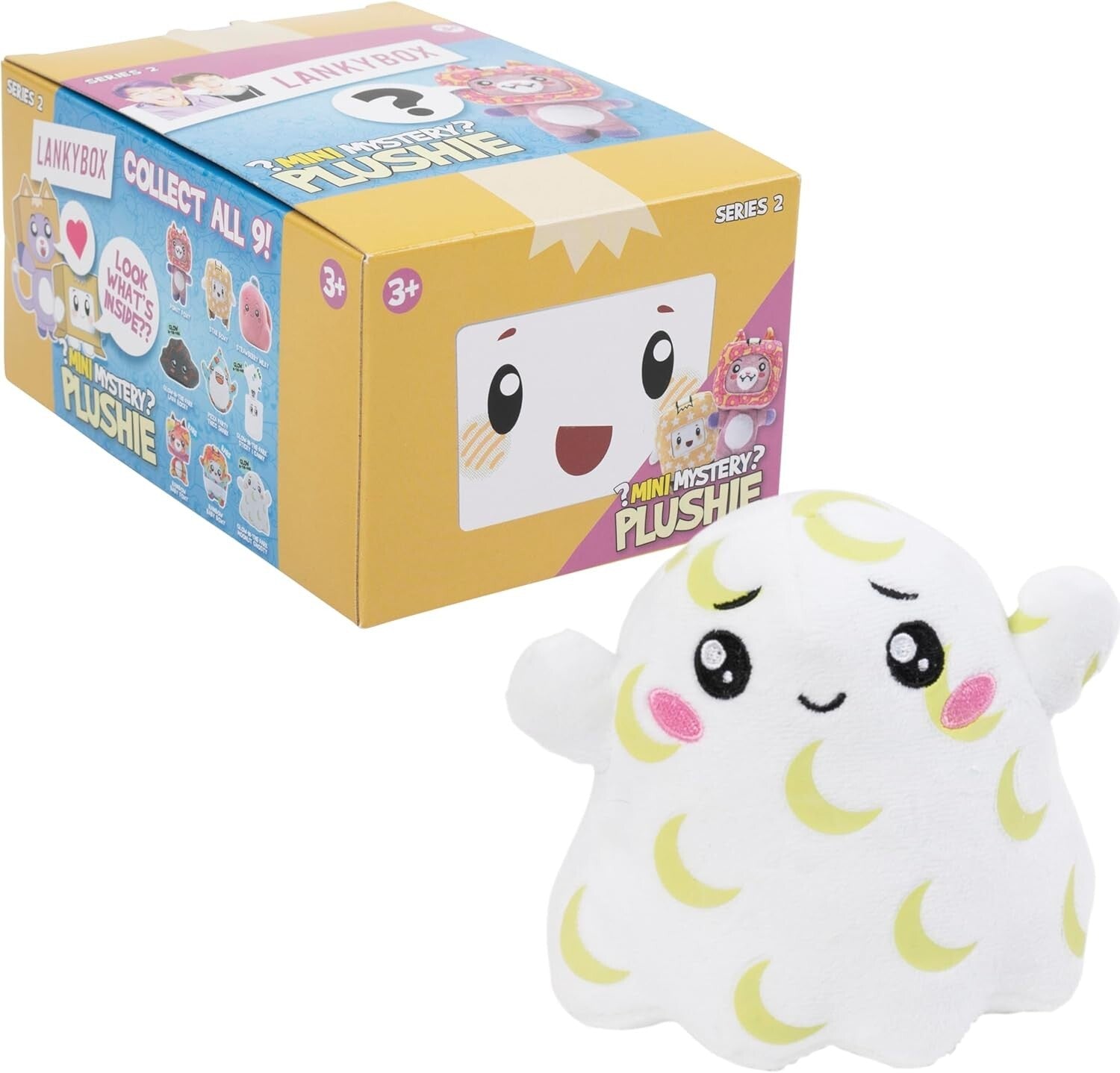 Unique Collectible Mini Mystery Plush 4-Pack - Adorable Blind Box Surprise