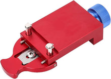 Load image into Gallery viewer, Versatile Adjustable Watch Case Holder for Easy Repairs - Silver and Red