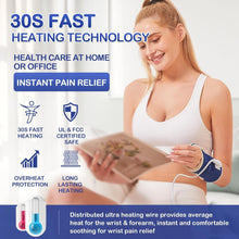 Load image into Gallery viewer, Ergonomic Heating Pad for Wrist Pain - Full Coverage, Timer &amp; Digital Control