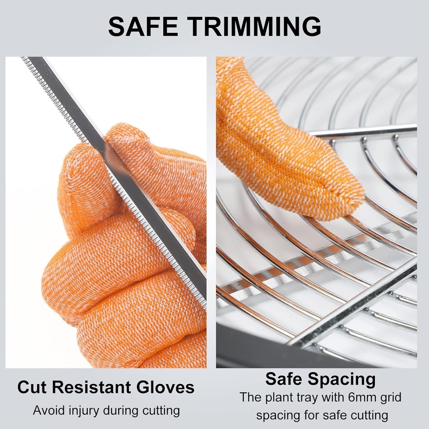 Efficient 19" Bud Leaf Trimmer for Hydroponics - Quick Blade Replacement