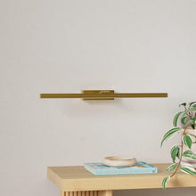 Load image into Gallery viewer, Battery-Powered 20” Gold Picture Light with Auto-Off Timer &amp; Remote Control