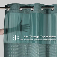 Load image into Gallery viewer, SnapHook Heavy-Duty Shower Curtain with Liner - Stylish &amp; Practical - 71x78"