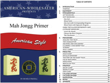 Load image into Gallery viewer, Luxury American Mahjong Set: 166 Engraved Tiles, Racks &amp; Quilted Blue Carry Bag