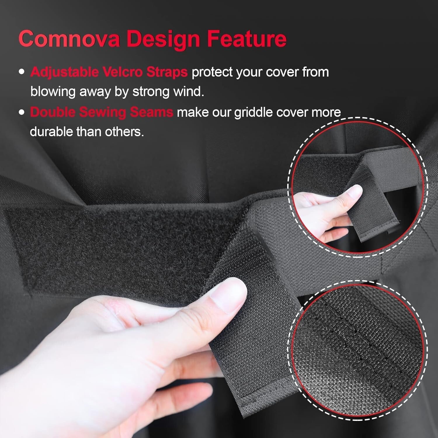 600D Heavy-Duty Waterproof BBQ Grill Cover - 72 Inch for Outdoor Protection