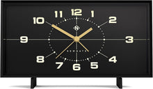 Load image into Gallery viewer, Wideboy Retro Analog Clock: Battery-Powered Silent Clock for Stylish Spaces