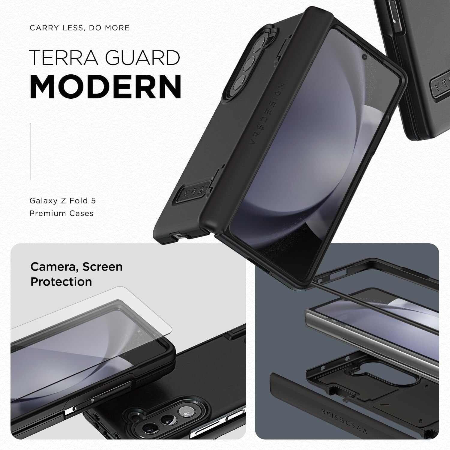 All-Around Protection Phone Case for Galaxy Z Fold 5 with Anti-Scratch Features