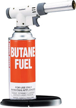 Load image into Gallery viewer, Stainless Steel Butane Torch with Stabilizing Stand - 2700°F Flame Precision
