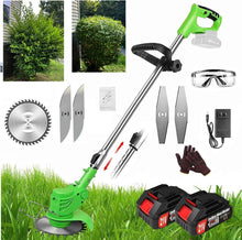 Load image into Gallery viewer, Lightweight 21V Cordless Grass Trimmer with Adjustable Pole for Perfect Yards
