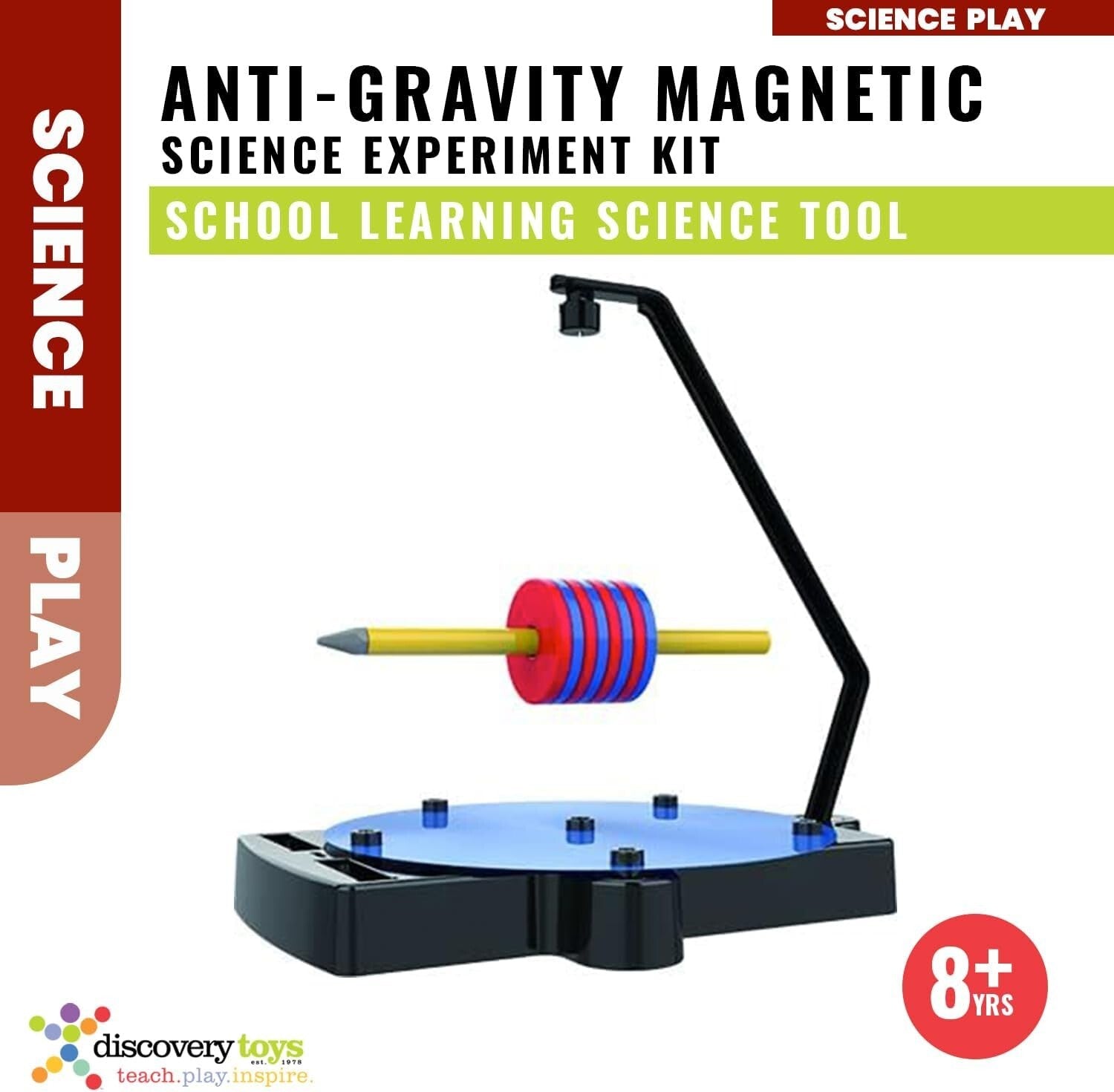 7 Exciting Experiments with Anti-Gravity Magnetic Levitation Toy Spinner Kit