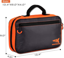 Load image into Gallery viewer, Compact Transparent Tackle Bag with Customizable Storage for Fishing Adventures