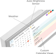 Load image into Gallery viewer, 15" Digital Family Calendar &amp; Interactive Chore Chart with Touchscreen Display