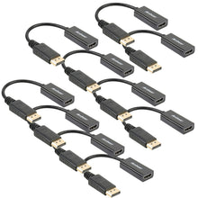 Load image into Gallery viewer, Portable Dual HD DisplayPort to HDMI Cable - Ideal for Laptops and Monitors