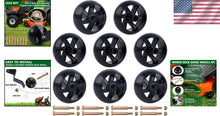 Load image into Gallery viewer, Professional Grade 8-Pack 5 Inch Lawn Mower Deck Wheels - Smooth Performance