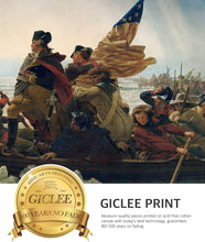 Load image into Gallery viewer, Framed Emanuel Leutze 'Washington Crossing the Delaware' Giclee Art – 30x22