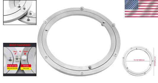 Anti-Slip 18-Inch Aluminium Turntable – Heavy-Duty Lazy Susan Rotating Plate