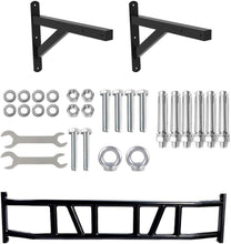 Load image into Gallery viewer, Space-Saving Wall-Mounted Pull Up and Dip Station for Ultimate Home Workouts