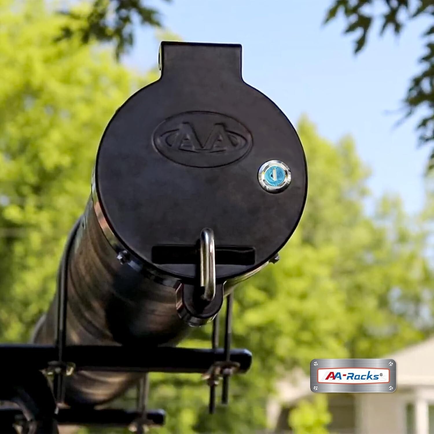 Universal Black Conduit Carrier Kit for Vans, SUVs, and Trucks - Drilling-Free