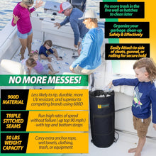 Load image into Gallery viewer, Rugged 7.05 Gallon Boat Trash Can - Heavy-Duty Design for Outdoor Adventures