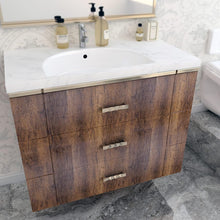 Load image into Gallery viewer, Self-Adhesive Wood Grain Wallpaper 17.7"x400" - Easy Installation, Stylish Decor
