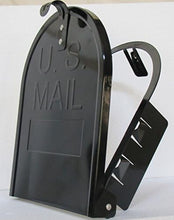 Load image into Gallery viewer, Rust-Resistant Black Mailbox Door Replacement - 8" Wide x 10" High, Easy Snap-In