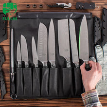 Load image into Gallery viewer, Professional 15-Piece Knife Collection with Magnetic Holder - Unmatched Quality