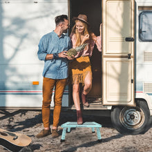 Load image into Gallery viewer, Portable Adjustable RV Step Stool - 1-Step Platform with Anti-Slip Rubber Feet
