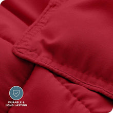 Load image into Gallery viewer, All-Season Ultra-Soft Comforter Set for Oversized King Beds - Red &amp; Modern Look