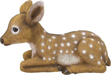 Load image into Gallery viewer, Hand-Painted Darby Fawn Sculpture - Artisan Resin Deer Statue for Yard Decor