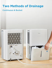 Load image into Gallery viewer, Sleek 50 Pint Dehumidifier for 4,500 Sq. Ft. - Smart Control &amp; Quiet Performance