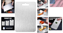 Load image into Gallery viewer, Premium 100% Pure Titanium Cutting Board - 18x12" Hygienic Kitchen Essential