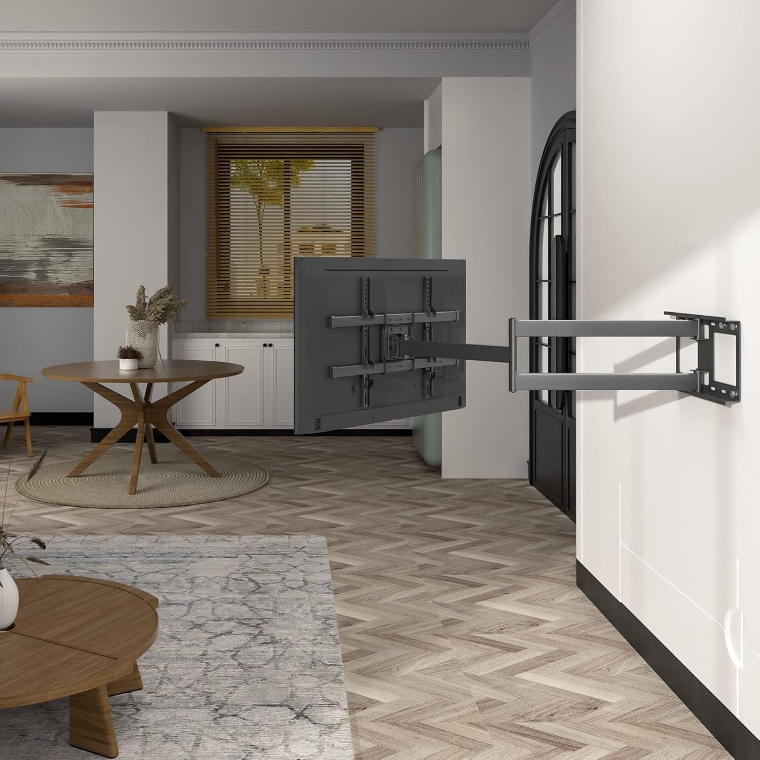 Extra Long Extendable TV Wall Mount for 32-75” TVs - Full Motion Flexibility