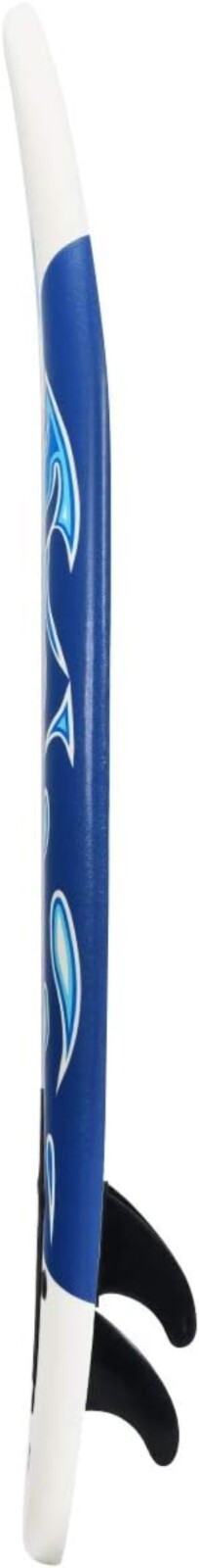 6 Ft Lightweight Surfboard with 3 Detachable Fins for Safe Water Adventures