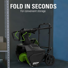 Load image into Gallery viewer, Ultimate 80V Cordless Snow Blower - 20” Brushless Motor, Lightweight at 33 lbs