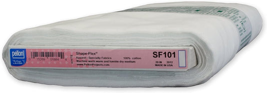 Versatile Cotton Woven Fusible Interfacing - 20" x 10 Yards for Sewing Crafts