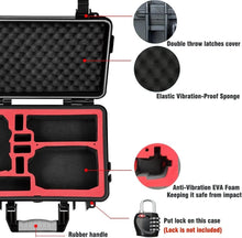 Load image into Gallery viewer, Custom Foam Waterproof Case for DJI Mini 2 SE and Accessories - Travel-Ready