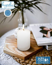 Load image into Gallery viewer, Versatile 24-Pack White Pillar Candles - 2" x 4" for Ambiance &amp; Centerpieces
