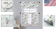 Load image into Gallery viewer, Versatile Farmhouse Valance &amp; Curtain Tiers - Window Decor for Kitchen and More
