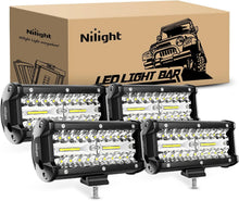 Load image into Gallery viewer, Powerful 120W Waterproof LED Light Pods 4PCS - Ideal for SUVs, Trucks, Boats