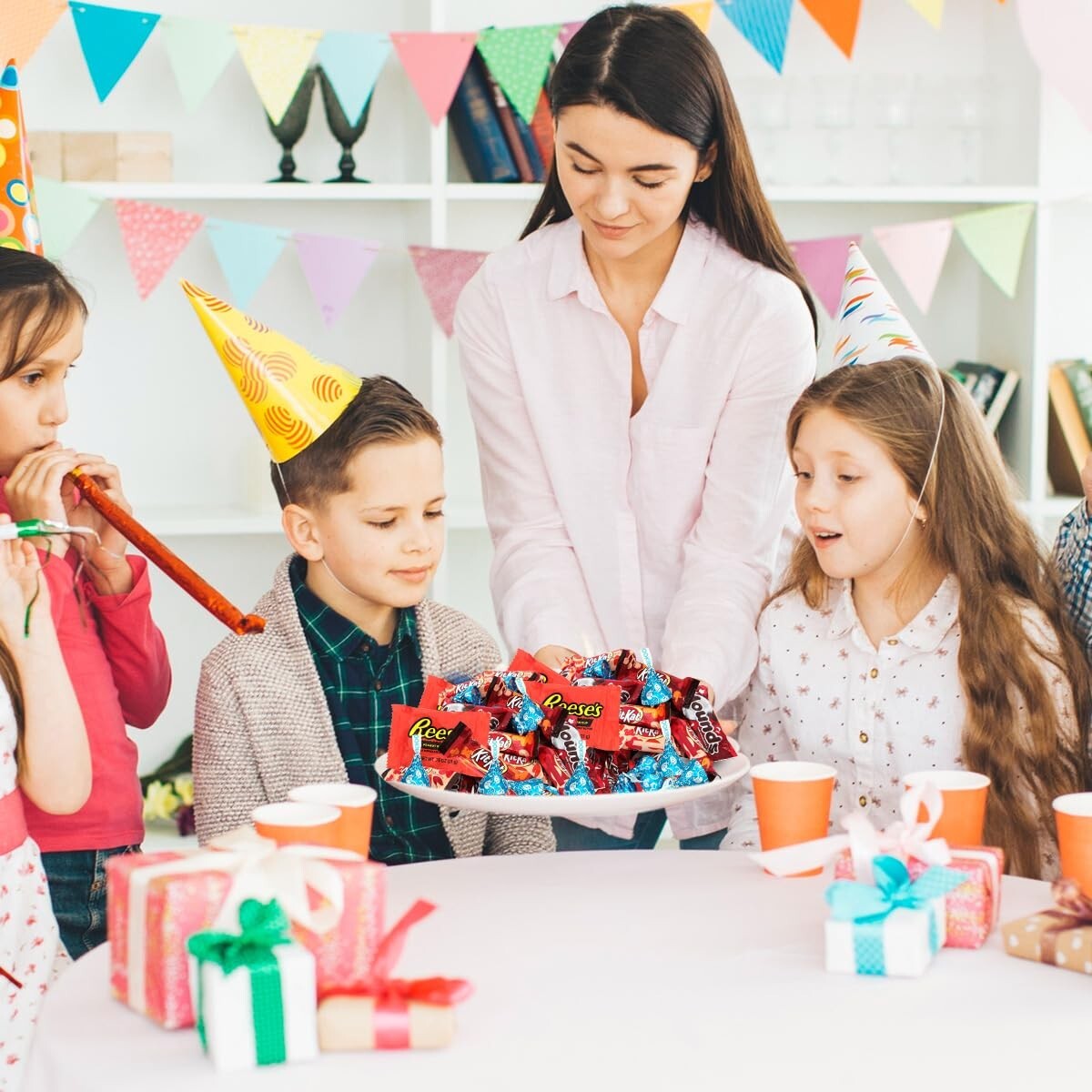 Decadent 8lb Chocolate Candy Collection - Individually Wrapped for Freshness