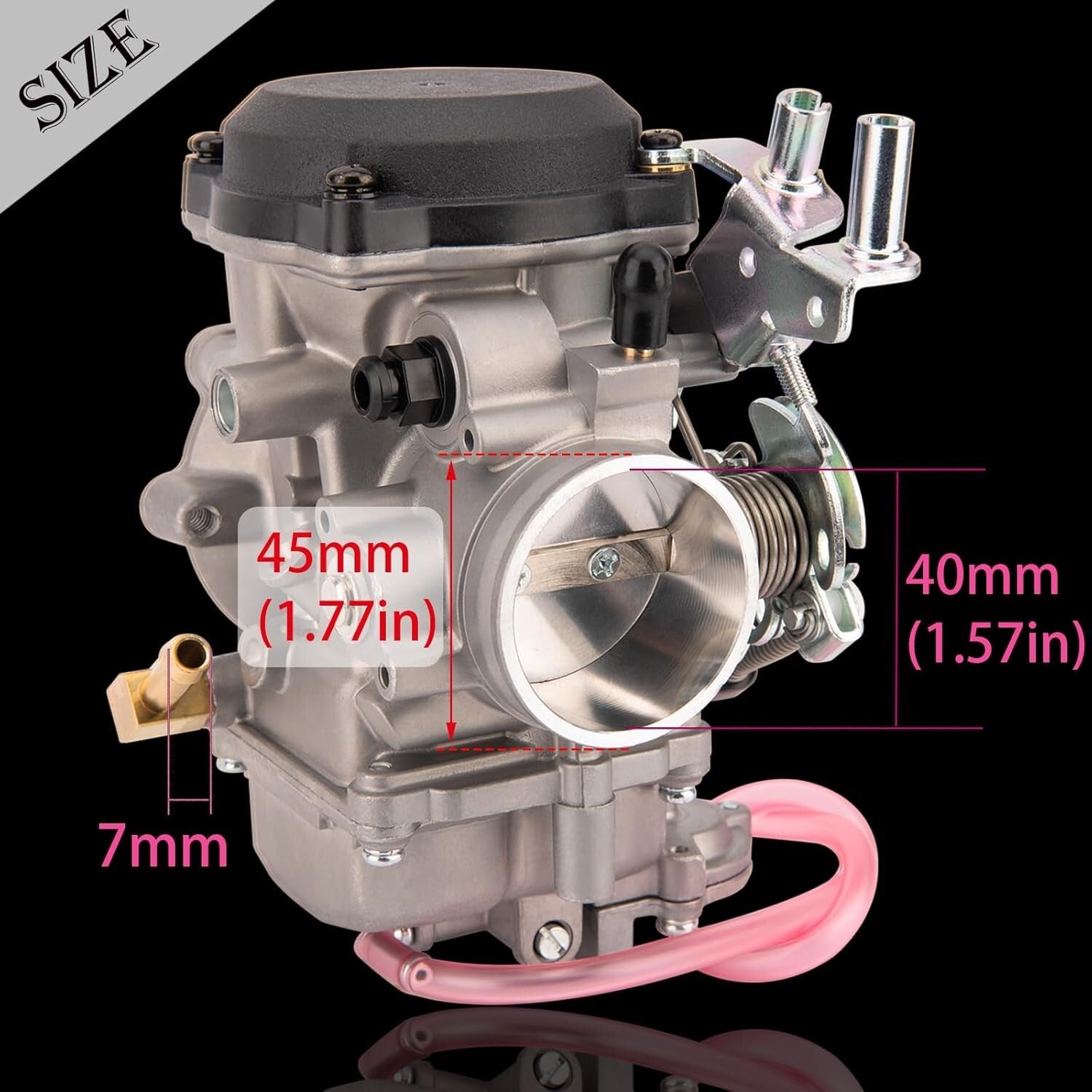 CV40 Carburetor for Harley Davidson 883 XL883 1200 - Durable Aluminum Upgrade